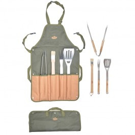 BBQ schort met BBQ tools