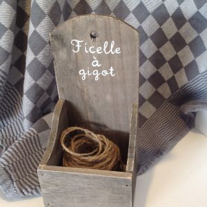 Bakje met touw