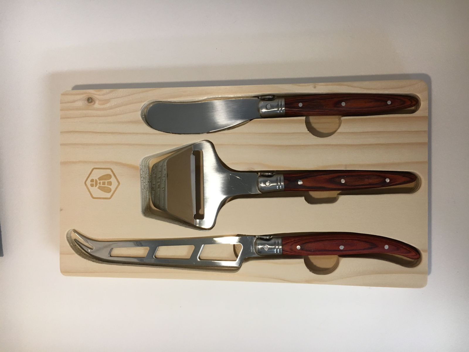 Kaasmes set "Laguiole" - Afbeelding 2