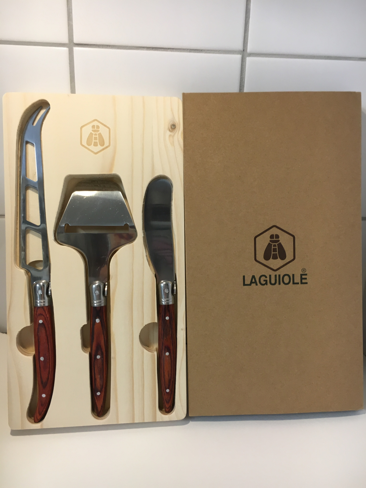 Kaasmes set "Laguiole"