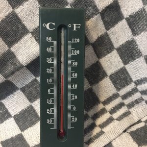 Sleutelverstop thermometer