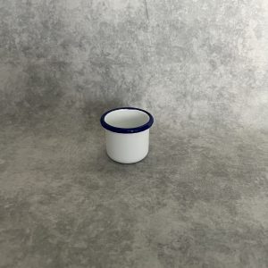 Emaille Bekertje - 5/5cm w/b