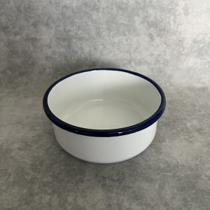 Emaille Bakje - 12/6 cm w/b