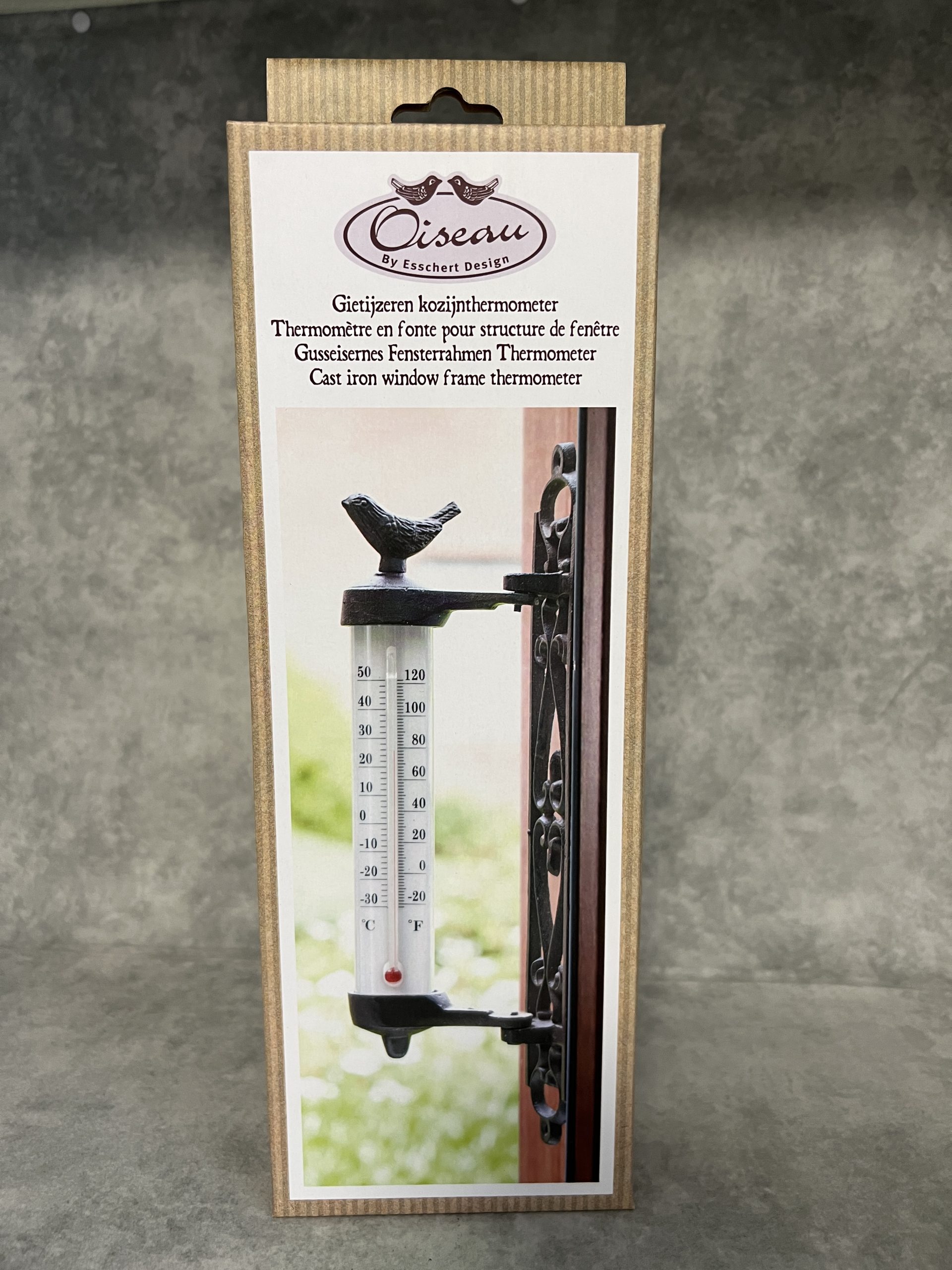 Gietijzeren Kozijn Thermometer